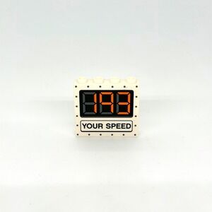 LEGO Speed Display Panel Panel 1x4x3 Your Speed 193 Sign 60581